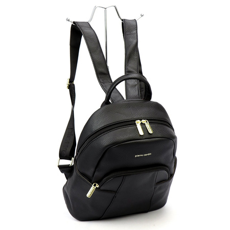 Plecak damski skórzany skóra naturalna Pierre Cardin