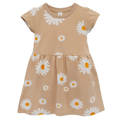 Sukienka KR DAISY beż,stokrotki 80