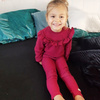 LEGGINSY SIMPLY COMFY BORDO 
