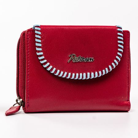 Portfel damski skóra naturalna skórzany Peterson
