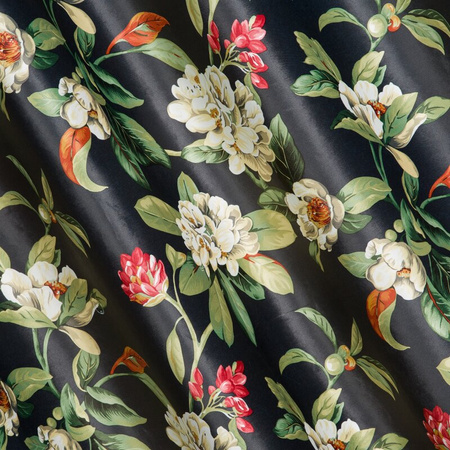 ZASŁONA GOTOWA ALEA 140 X 250 CM CZARNY