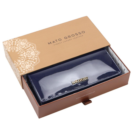 Portfel damski skórzany skóra naturalna Mato Grosso 