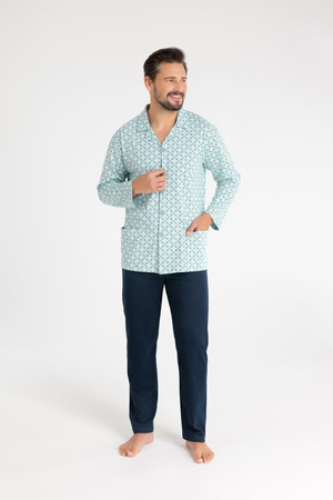 Piżama 486 2XL-3XL rozpinana