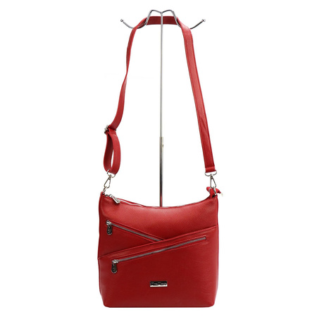 MiaMore torebka listonoszka skóra naturalna beżowy