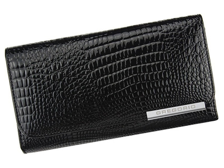 Portfel damski skórzany skóra naturalna Gregorio