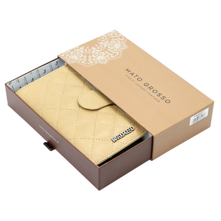 Portfel damski skórzany skóra naturalna Mato Grosso 