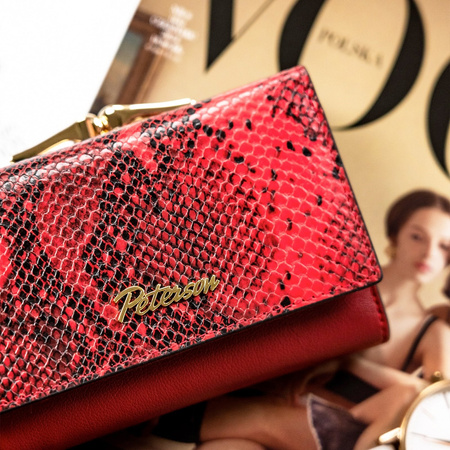 Portfel damski skórzany skóra naturalna  Peterson