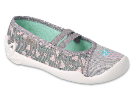 Befado buty kapcie pantofle dla dziewczynki 