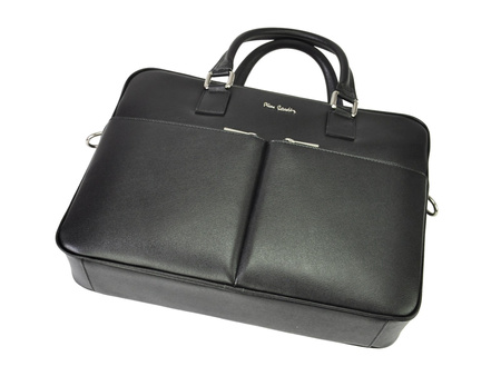 Teczka na dokumenty skórzana skóra naturalna Pierre Cardin