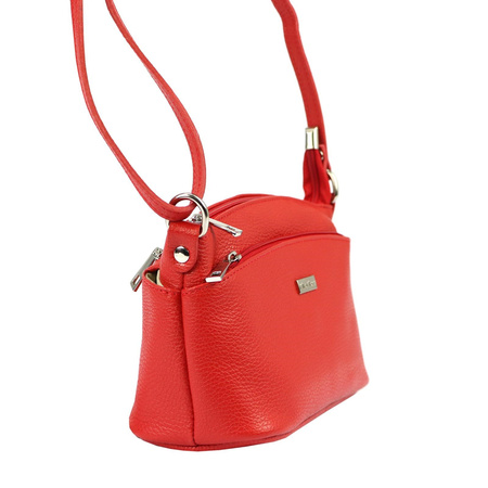 MiaMore torebka listonoszka skóra naturalna beżowy