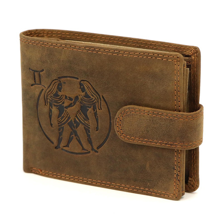 Portfel męski skórzany skóra naturalna Nordee