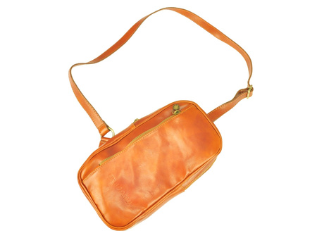 Torba saszetka listonoszka męska na ramię skórzana skóra naturalna Gregorio 