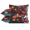 POSZEWKA VELVET 129 45 X 45 CM BORDOWY