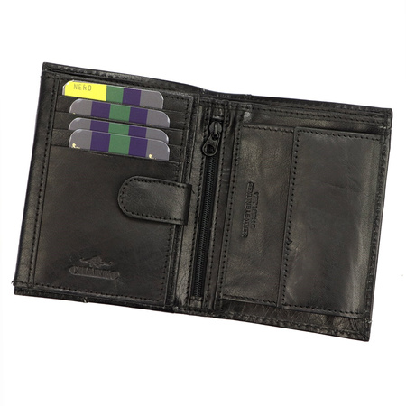Portfel męski skórzany skóra naturalna Charro 