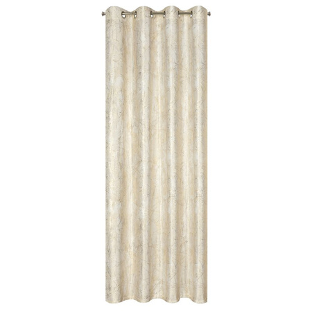 ZASŁONA GOTOWA MALIA 140 X 250 CM KREMOWY