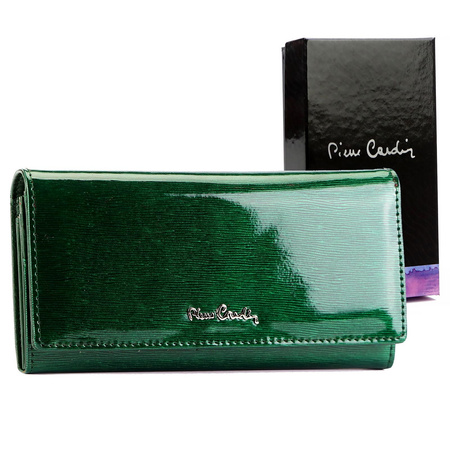 Portfel damski skórzany skóra naturalna Pierre Cardin