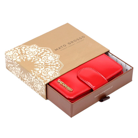 Portfel damski skórzany skóra naturalna Mato Grosso 