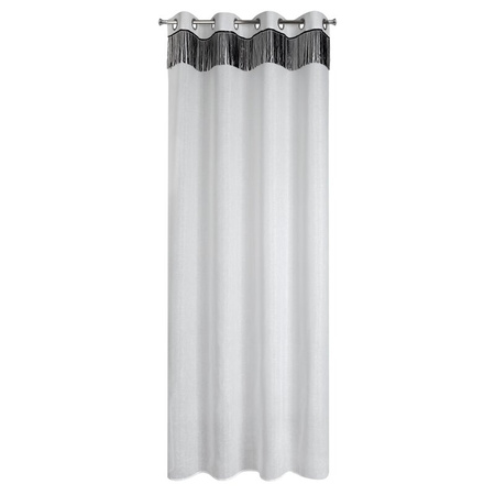 FIRANA GOTOWA JASPER 140 X 250 CM BIAŁY