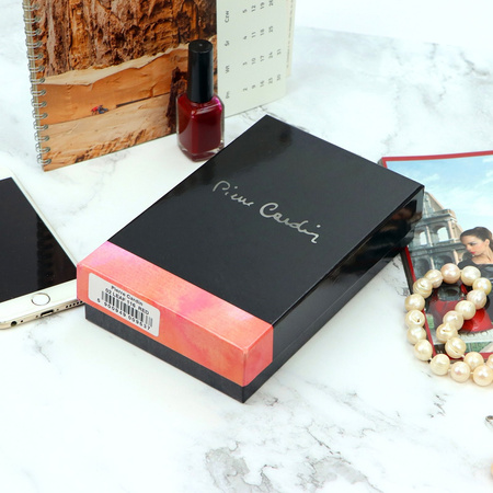 Portfel damski skóra naturalna skórzany Pierre Cardin