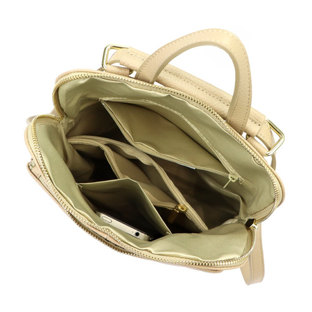 Plecak damski skórzany skóra naturalna MiaMore 