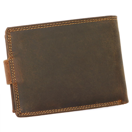 Portfel męski skórzany skóra naturalna Wild