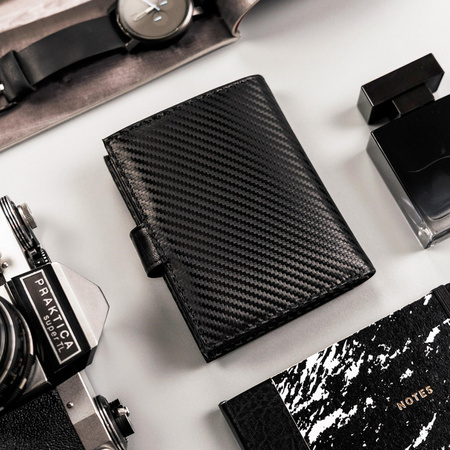 Portfel męski skórzany skóra naturalna  Peterson