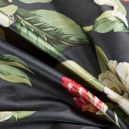 ZASŁONA GOTOWA ALEA 140 X 250 CM CZARNY