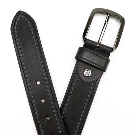 Pasek skórzany męski PIERRE CARDIN 610 KAM01