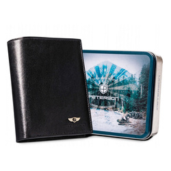 Portfel męski skórzany skóra naturalna  Peterson