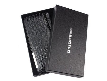 Portfel damski skórzany skóra naturalna Gregorio 