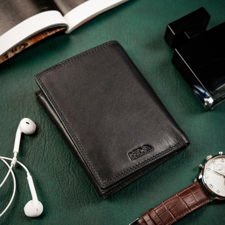 Portfel męski BASIC czarny