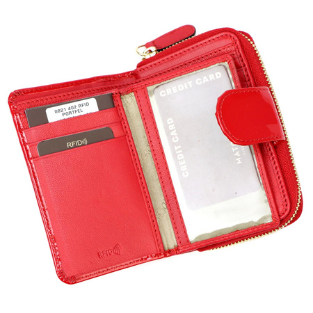 Portfel damski skórzany skóra naturalna Mato Grosso 