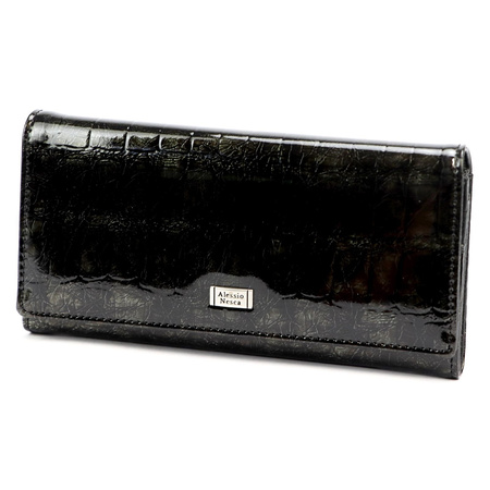 Portfel damski skórzany skóra naturalna Alessio Nesca 
