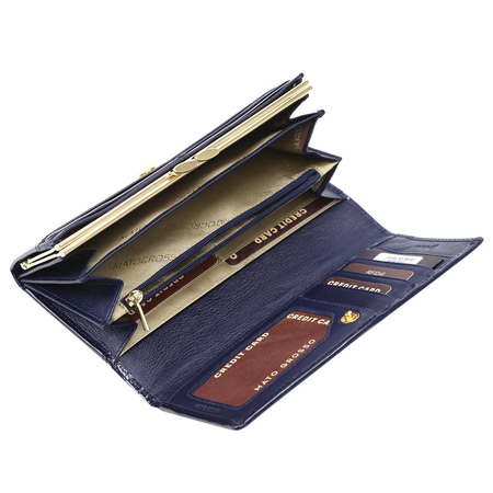 Portfel damski skórzany skóra naturalna Mato Grosso 