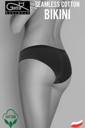 Figi majtki damskie  Seamless Cotton Bikini 41640