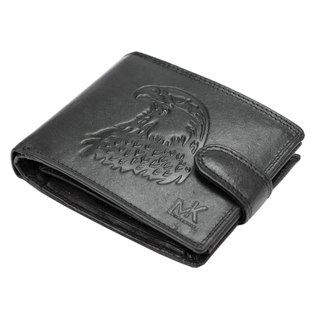 Portfel męski skórzany skóra naturalna Money Kepper 