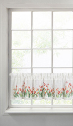FIRANA GOTOWA STELLA NA TAŚMIE 150 X 30 CM BIAŁY