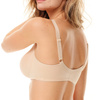 2436 Biustonosz Soft, nudo/cielisty