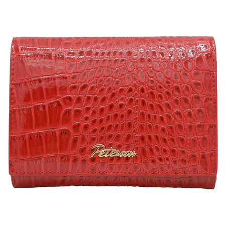 Portfel damski skóra naturalna skórzany Peterson