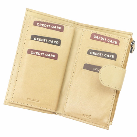 Portfel damski skórzany skóra naturalna Mato Grosso 