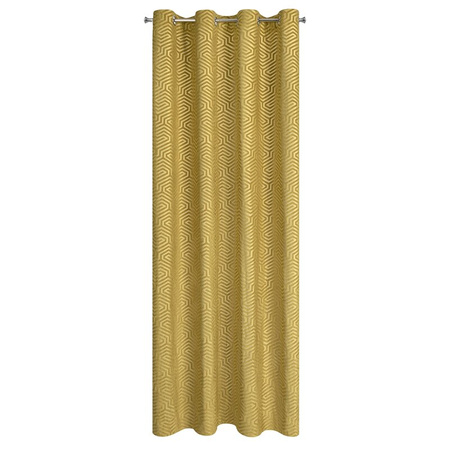 ZASŁONA GOTOWA INGA 140 X 250 CM ZŁOTY