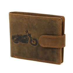 Portfel męski skórzany skóra naturalna Nordee