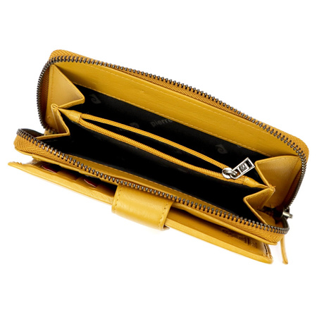 Portfel damski skórzany skóra naturalna Pierre Cardin