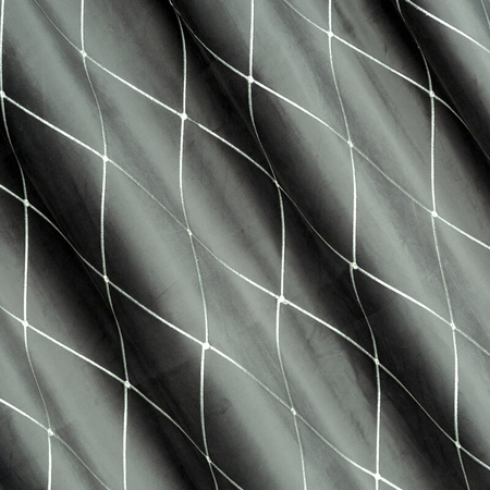 ZASŁONA DEKORACYJNA PIERRE CARDIN MARGO 140 X 250 CM JASNOSZARY