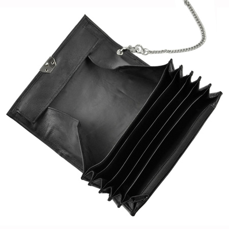 Portfel damski skórzany skóra naturalna Cavaldi