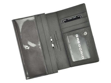 Portfel damski skórzany skóra naturalna Gregorio 