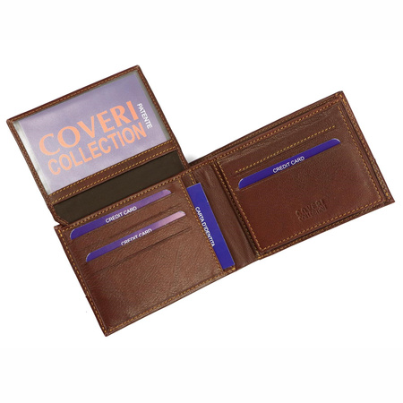 Portfel męski skórzany skóra naturalna Coveri 