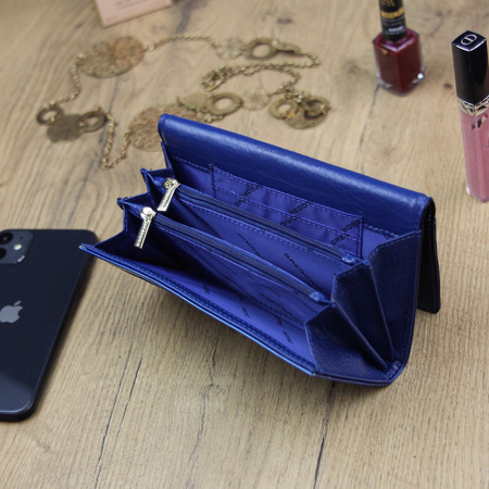 Portfel damski skórzany skóra naturalna Gregorio 