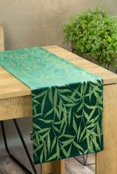 OBRUS BLINK 15 35 X 140 CM CIEMNOZIELONY
