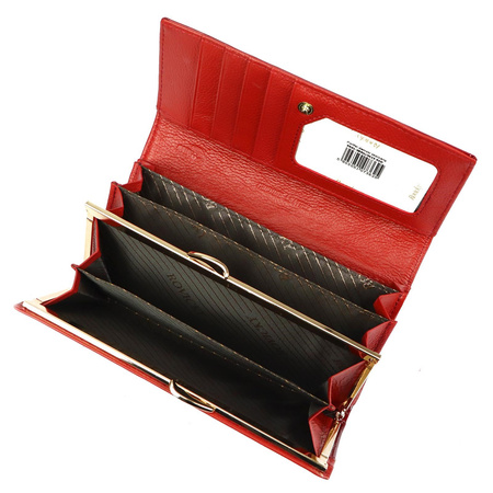 Portfel damski skórzany skóra naturalna Rovicky 